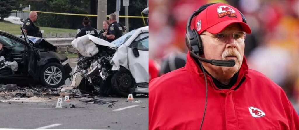 Kansas City Chiefs Coach, Andy Reid Involved in Tragic Road Acciden