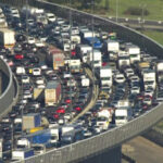 West Gate Freeway Accident Today – Major delays on West Gate Freeway with three out of four outbound lanes closed